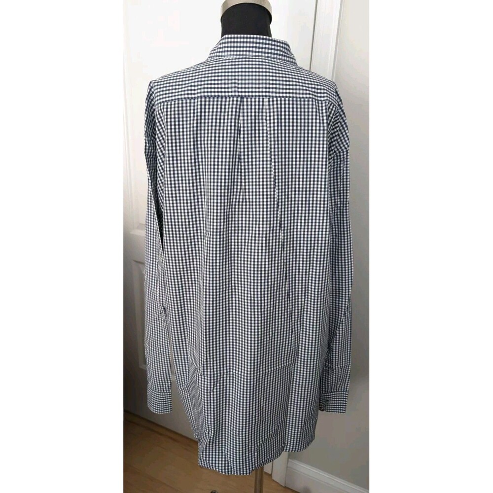 Tommy Bahama Men's Blue Gingham Shirt Newport Grazie 100% Pima Cotton Size XXL - Picture 8 of 11